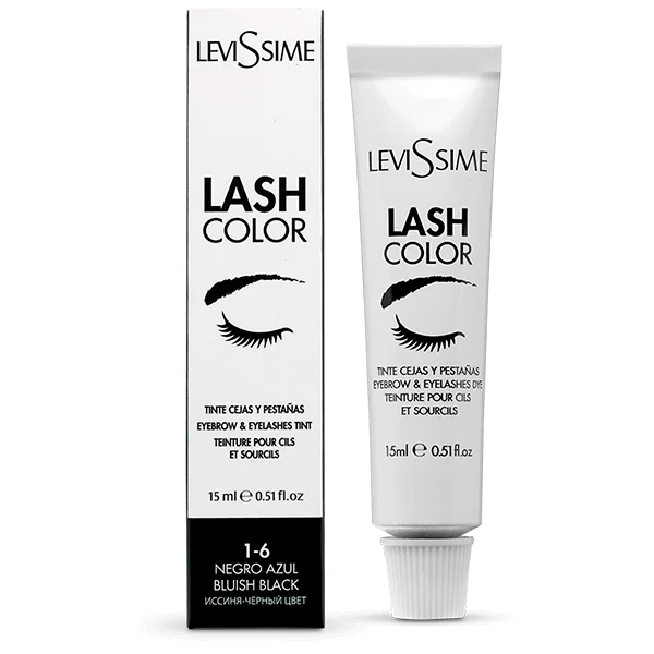 LeviSsime EYE LASH COLOR – NEGRO AZUL 1-6 (Juodai mėlyna) 15 ml.