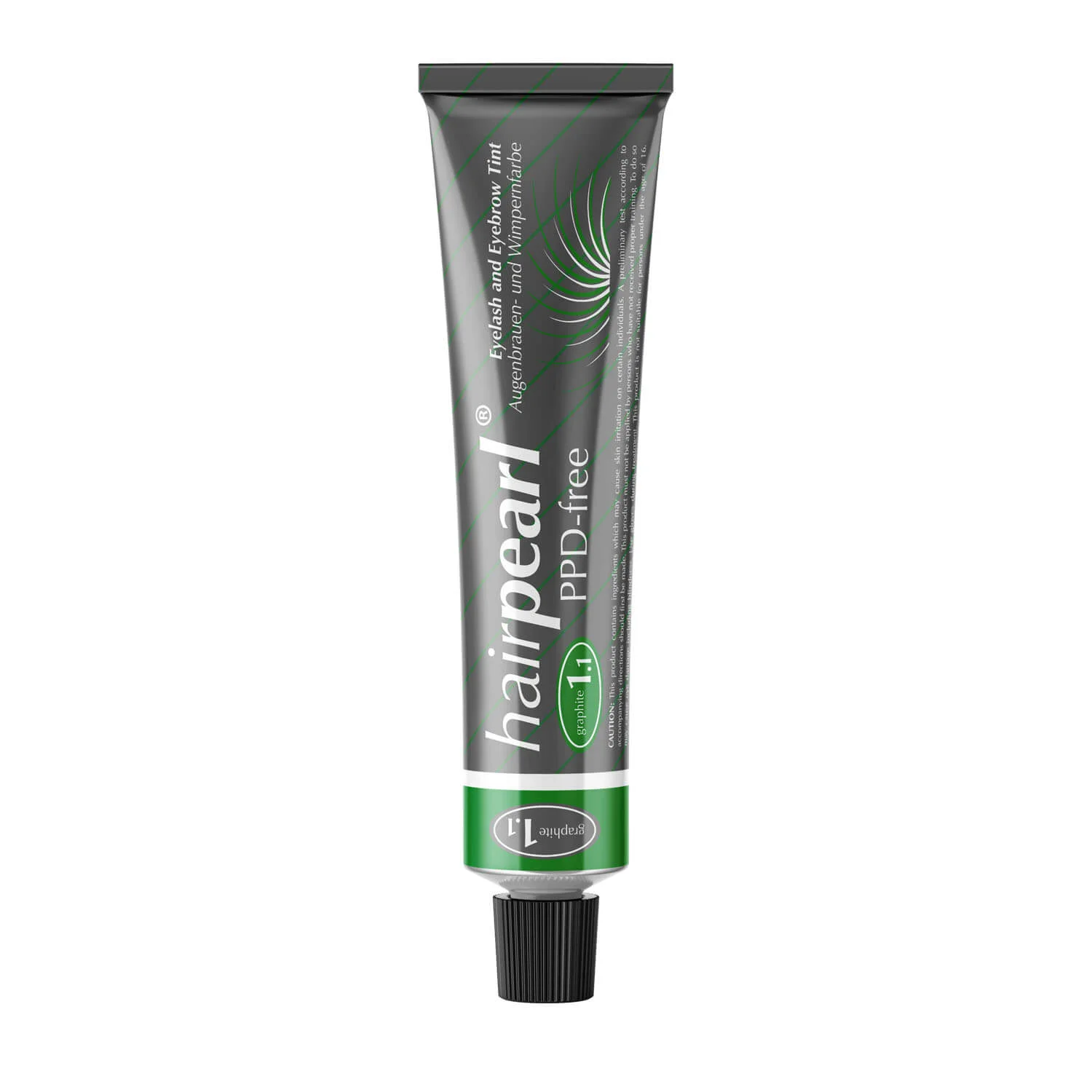 Hairpearl antakių ir blakstienų dažai, Graphite Grey 20 ml. PPD FREE