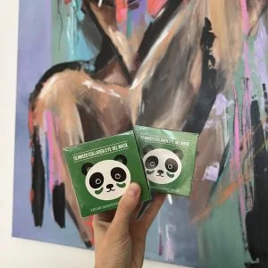 Panda paakių kaukės 2x60 vnt.