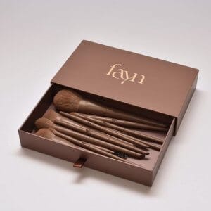 fayn makiažo šepetėlių rinkinys (12vnt.)
