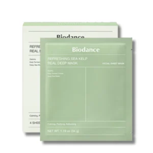 BIODANCE Refreshing Sea Kelp Real Deep Mask - veido kaukė 4vnt.