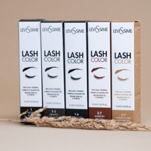 LeviSsime EYE LASH COLOR antakių ir blakstienų dažai, 15ml.